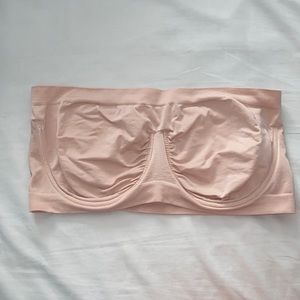 Pink Rhonda Shears Strapless Bandeau, Size 2x